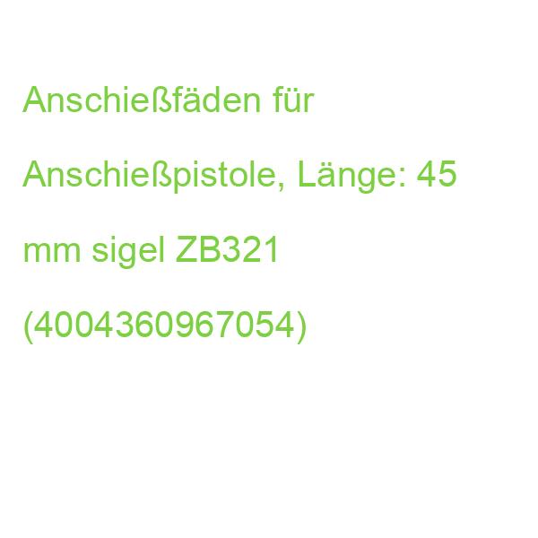 Anschießfäden für Anschießpistole, Länge: 45 mm sigel ZB321 (4004360967054)