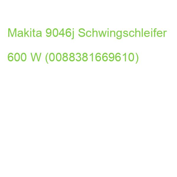 Makita 9046j Schwingschleifer 600 W (0088381669610)