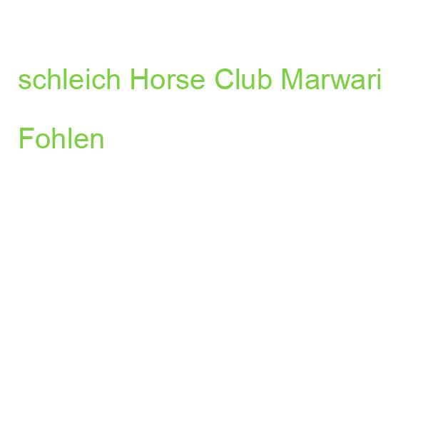 schleich Horse Club Marwari Fohlen