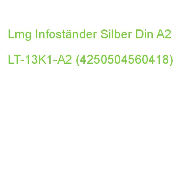 Lmg Infoständer Silber Din A2 2 Fächer LT-13K1-A2 (4250504560418)