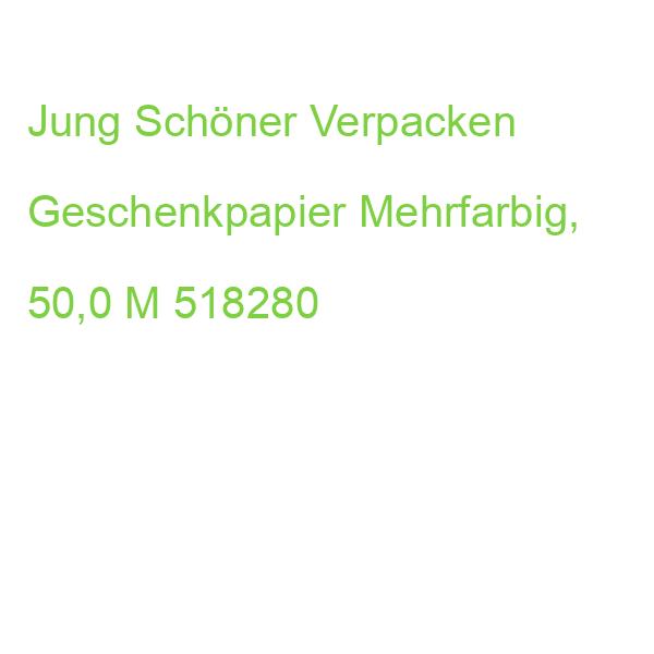 Jung Schöner Verpacken Geschenkpapier Mehrfarbig, 20,0 M 518280