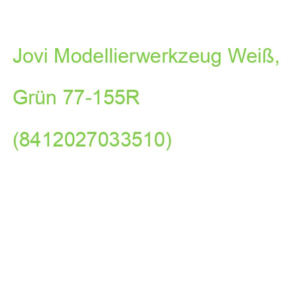 Jovi Modellierwerkzeug Weiß, Grün 77-155R (8412027033510)