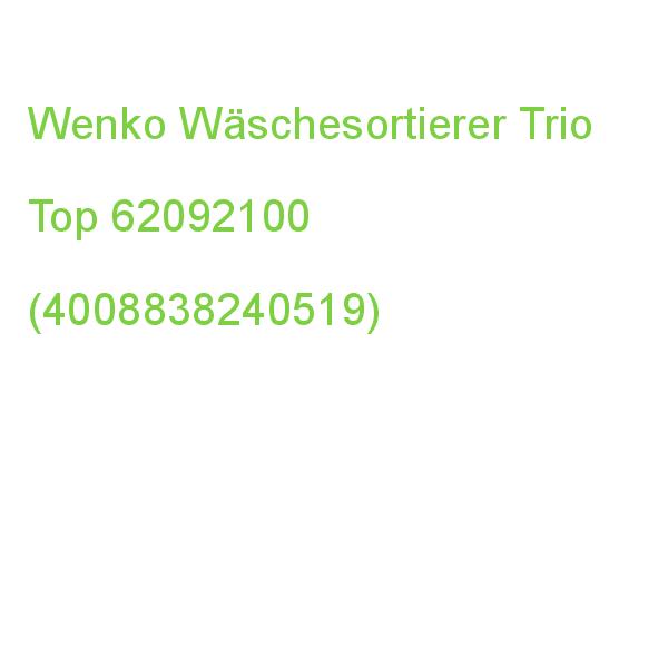 Wenko Wäschesortierer Trio Top 62092100 Grau (4008838240519)