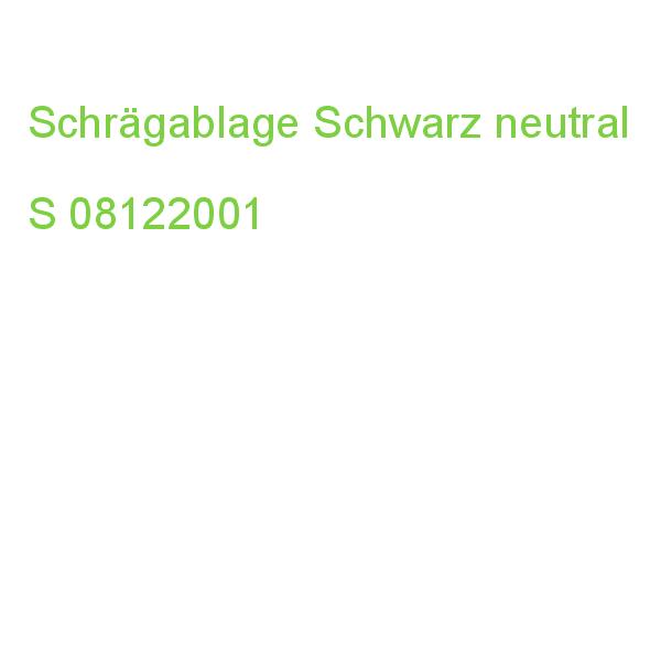 Schrägablage Schwarz 1 Set neutral S-08122001-01