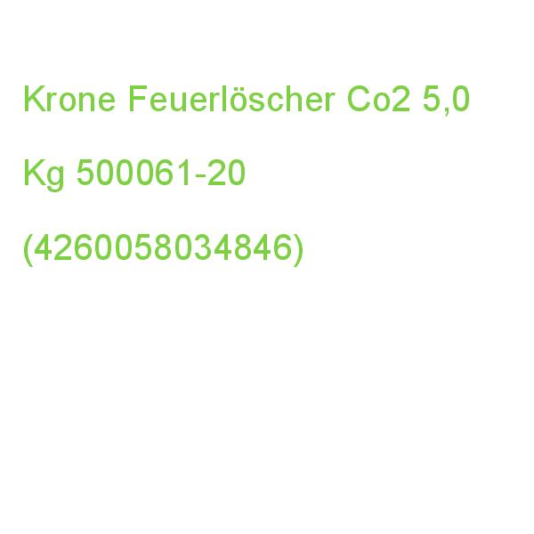Krone Feuerlöscher Co2 5,0 Kg 500061-20 (4260058034846)