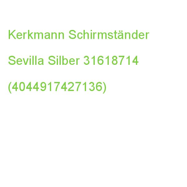 Kerkmann Schirmständer Sevilla 31618714 Alusilber, Stahl (4044917427136)