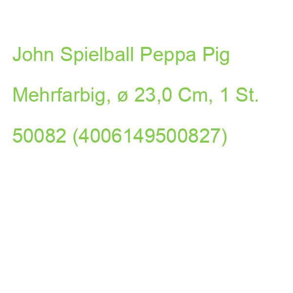 John Spielball Peppa Pig Mehrfarbig,  23,0 Cm, 1 St. 50082 (4006149500827)