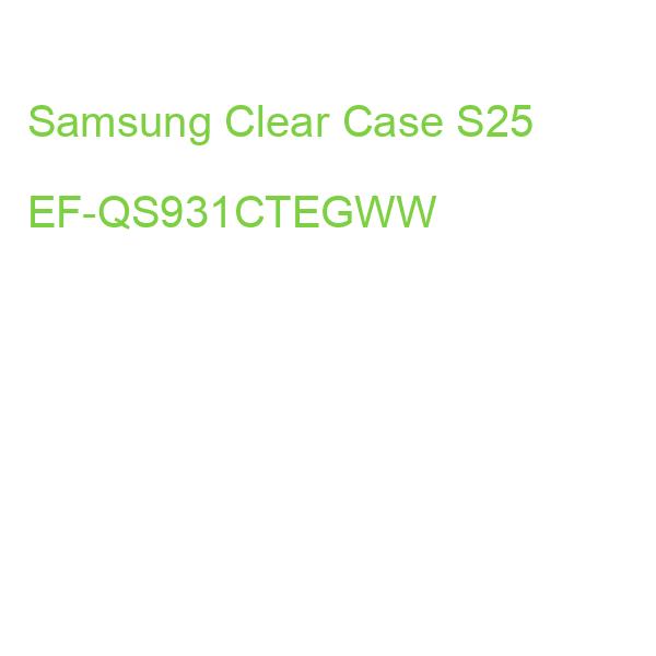 Samsung Clear Case S25 EF-QS931CTEGWW