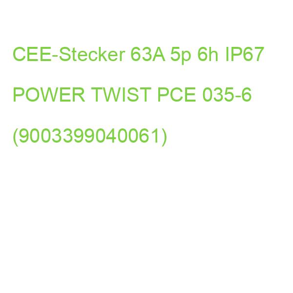 Stecker 63A 5p PCE 035-6 (9003399040061)
