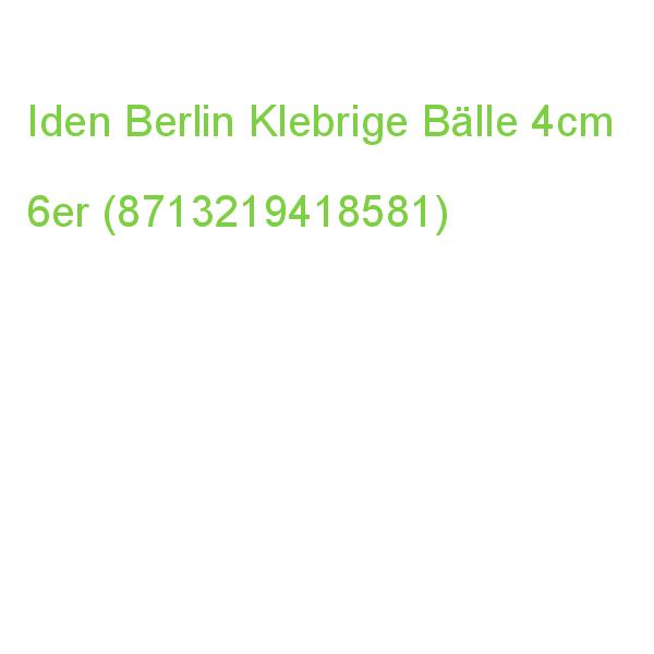 VAN_MANEN Fidget Toy Klebrige Bälle 4cm 6 Stück (8713219418581)