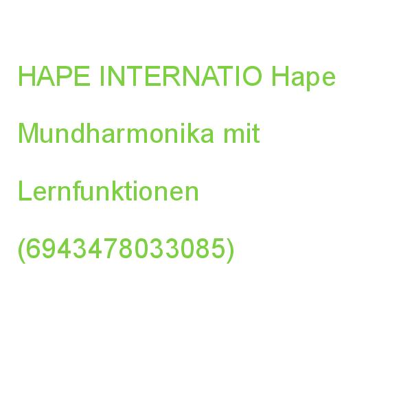 HAPE_2 Hape Kinderinstrument Mundharmonika mit Lernfunktion (6943478033085)