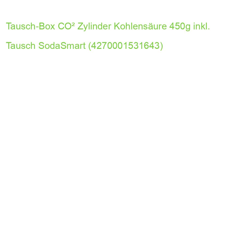 Tausch-Box CO² Zylinder Kohlensäure 450g inkl. Tausch SodaSmart (4270001531643)