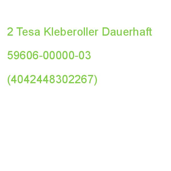 2 Tesa Kleberoller Dauerhaft 59606-00000-03 (4042448302267)