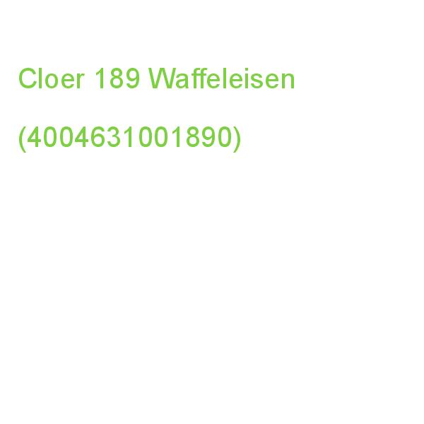 Cloer 189 Waffeleisen (4004631001890)