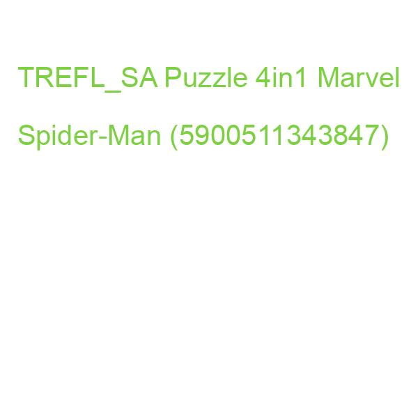 TREFL_SA Puzzle 4in1 Marvel Spider-Man (5900511343847)