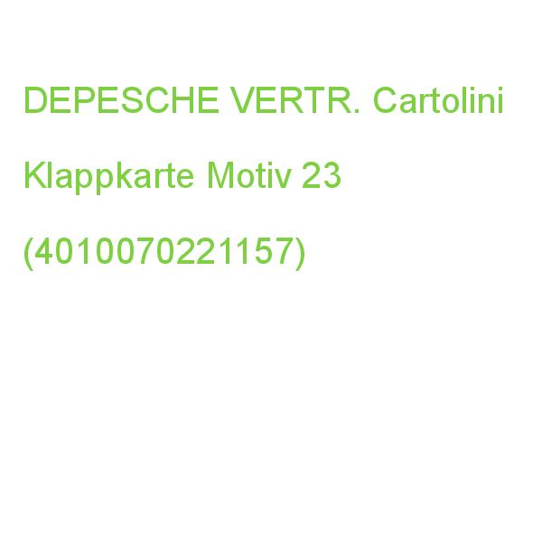 DEPESCHE Klappkarte Cartolini Motiv 23