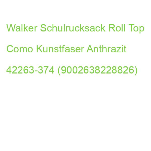 Walker Schulrucksack Roll Top Como Kunstfaser Anthrazit 42263-374 (9002638228826)