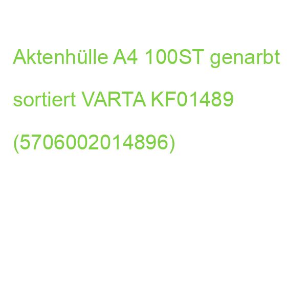 Sichthülle A4, 120 mym genarbt 100 Stück sortiert Q-CONNECT KF01489 (5706002014896)