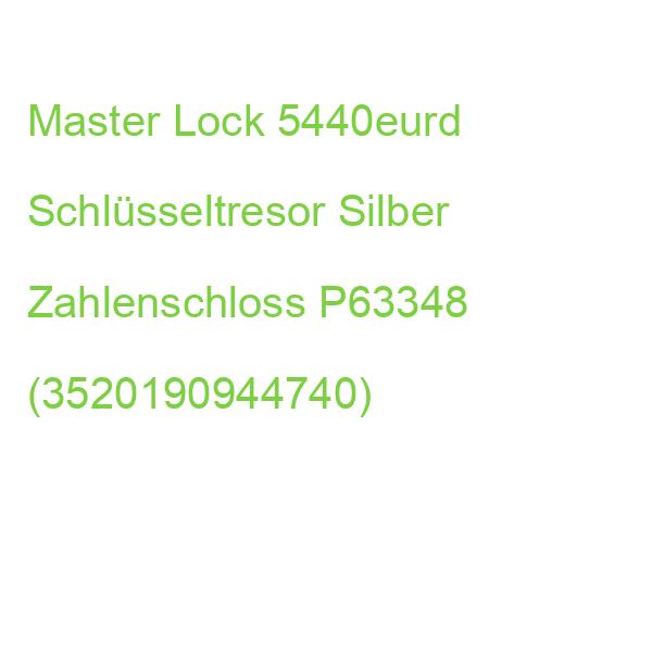 Master Lock 5440eurd Schlüsseltresor Silber Zahlenschloss P63348 (3520190944740)