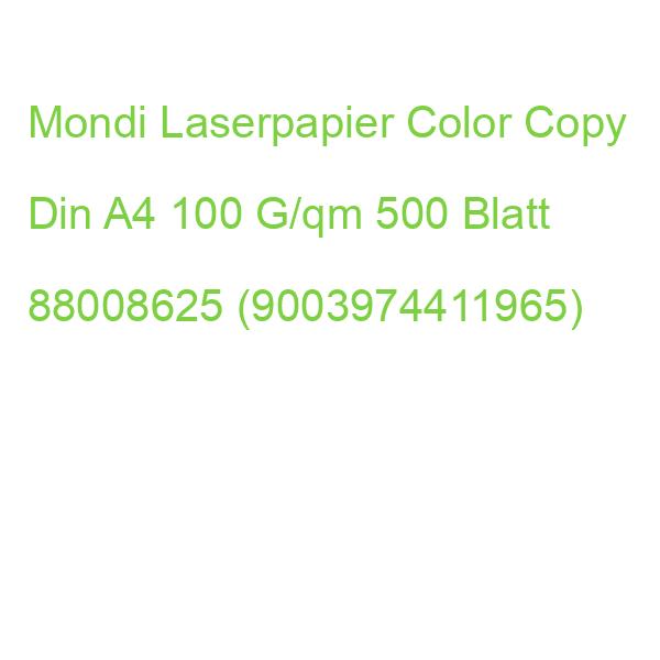 Mondi Laserpapier Color Copy Din A4 100 G/qm 500 Blatt 88008625 (9003974411965)