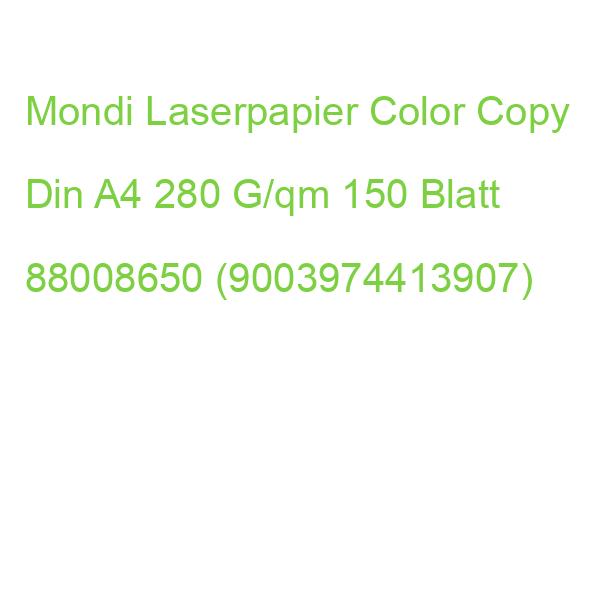Mondi Laserpapier Color Copy Din A4 280 G/qm 150 Blatt 88008650 (9003974413907)