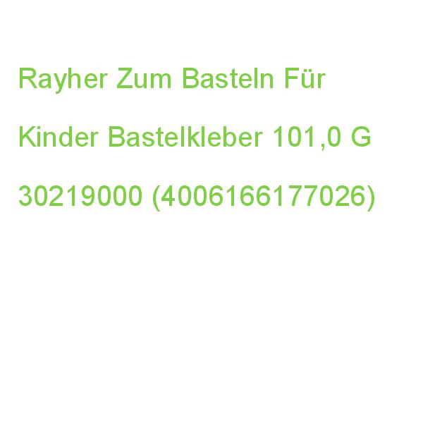 Rayher Kinder Bastelkleber 101,0 G 30219000 (4006166177026)