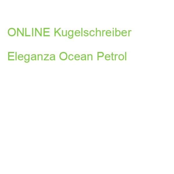 ONLINE Kugelschreiber Eleganza Ocean Petrol