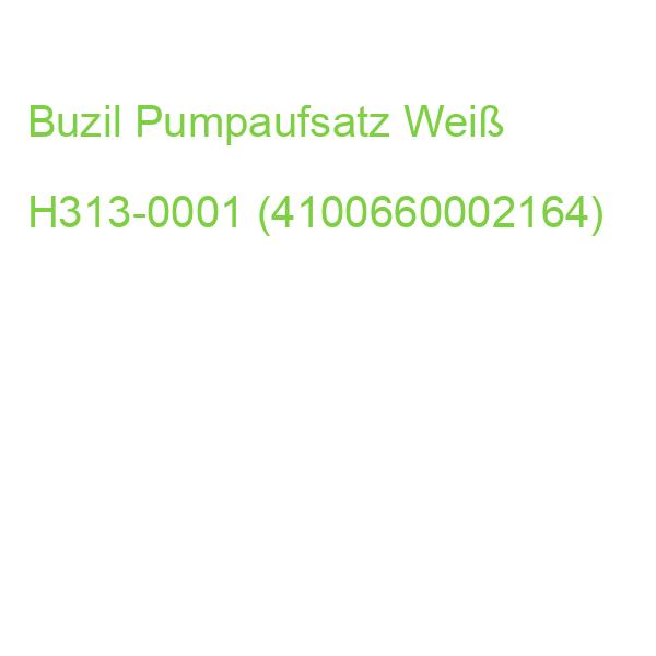 Buzil Pumpaufsatz H313 Weiß H313-0001 (4100660002164)