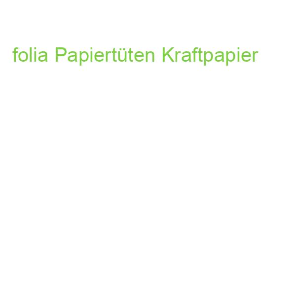 folia Papiertüten Kraftpapier