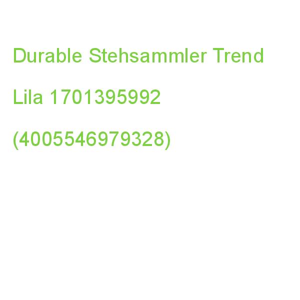 2 Durable Katalogsammler Trend Lila 21,5 X 21,0 X 16,5 Cm 1701395992 (4005546979328)