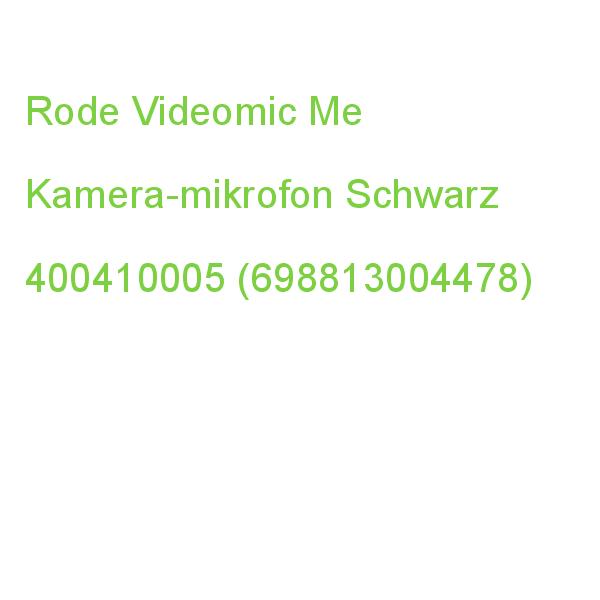 Rode Videomic Me Kamera-mikrofon 400410005 (0698813004478)
