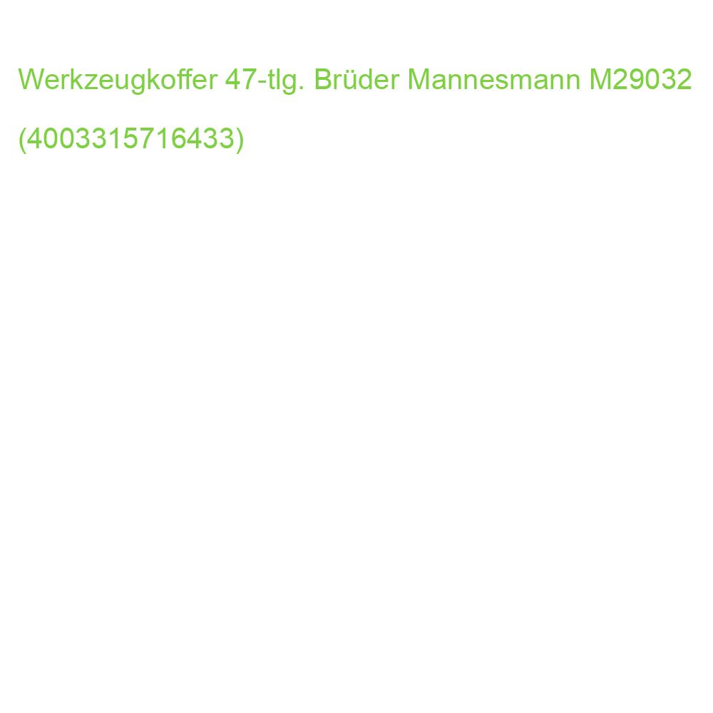 Werkzeugkoffer 47-tlg. Brüder Mannesmann M29032 (4003315716433)