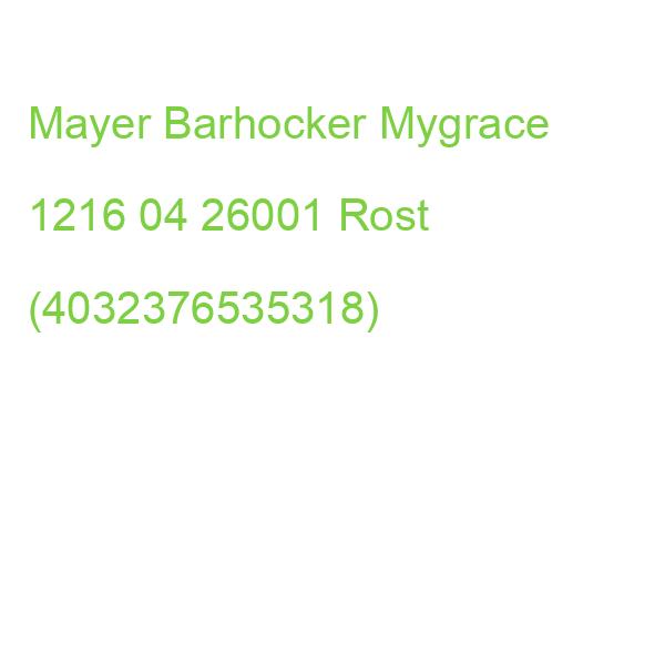 Mayer Barhocker Mygrace 1216 04 26001 Rost (4032376535318)