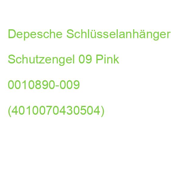 Depesche Schlüsselanhänger Schutzengel 09 Pink 0010890-009 (4010070430504)
