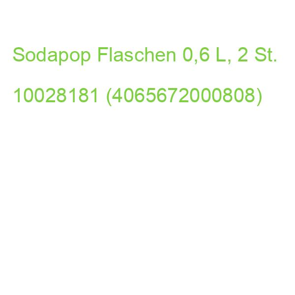 Sodapop Flaschen 600,0 Ml, 2 St. 10028181 (4065672000808)