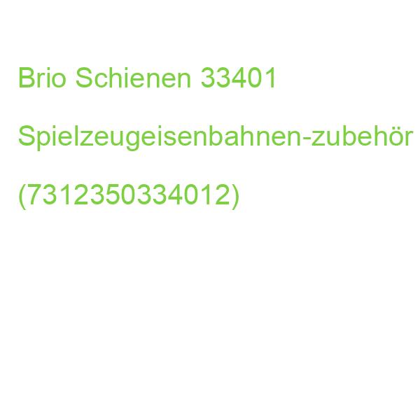 Brio Schienen 33401 Spielzeugeisenbahnen-zubehör (7312350334012)