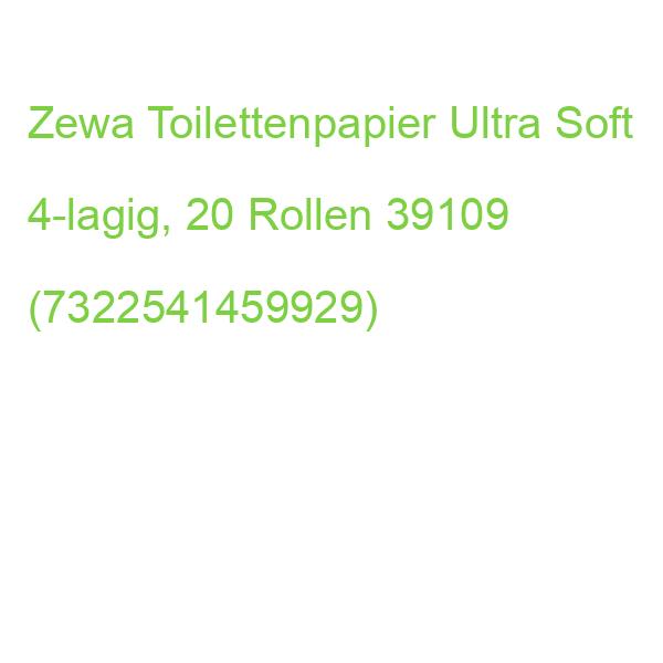 Zewa Toilettenpapier Ultra Soft 4-lagig, 20 Rollen 5067796002 (7322541459929)