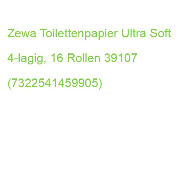 Zewa Toilettenpapier Ultra Soft 4-lagig, 16 Rollen 5067811000 (7322541459905)