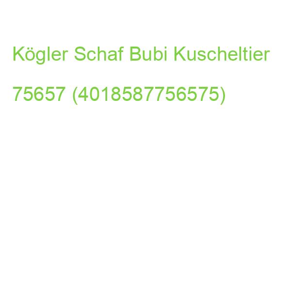 Kögler Schaf Bubi Sprechendes Kuscheltier 75657 (4018587756575)