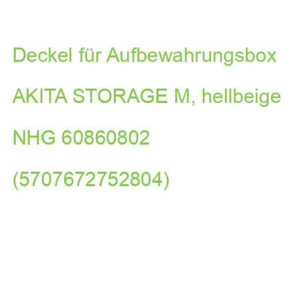 Deckel für Aufbewahrungsbox AKITA STORAGE M, hellbeige NHG 60860802 (5707672752804)