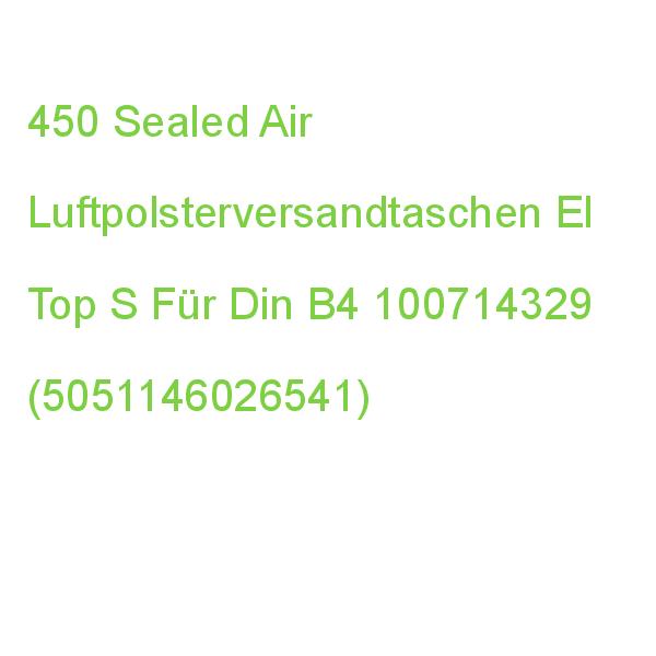 Sealed Air Luftpolstertaschen El Top S Transparent Für Din B4, 450 St. 101156582 (5051146368832)