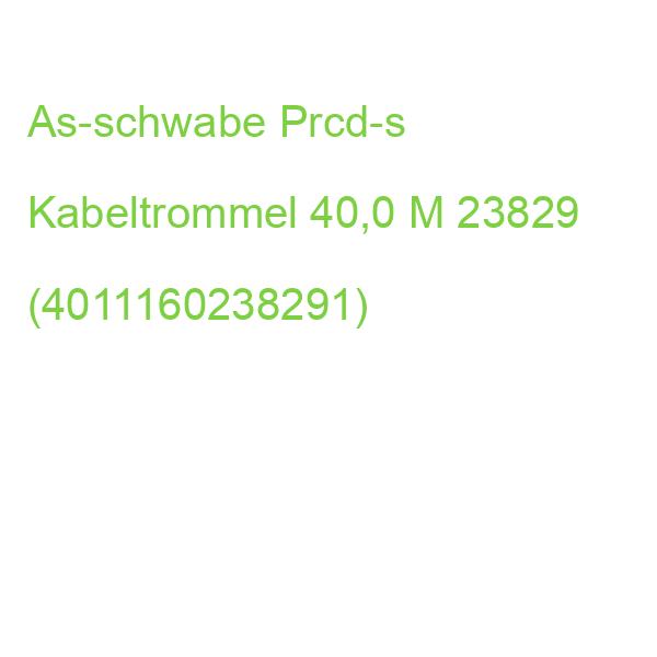 As-schwabe Prcd-s Kabeltrommel 40,0 M 23829 (4011160238291)
