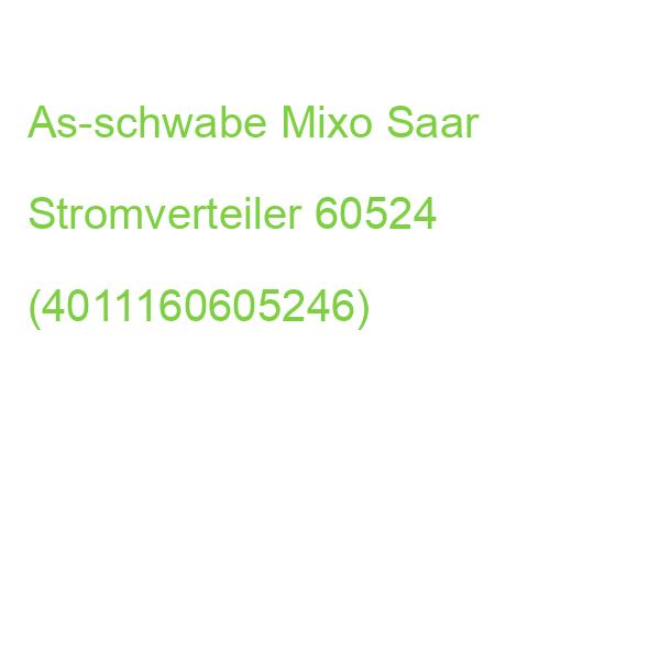 As-schwabe Mixo Saar Stromverteiler 60524 (4011160605246)