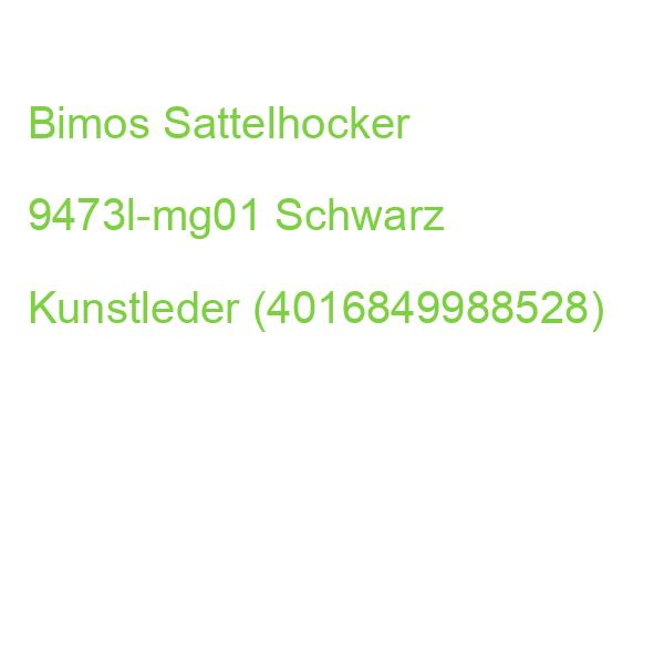 Bimos Sattelhocker 9473l-mg01 Schwarz Kunstleder (4016849988528)