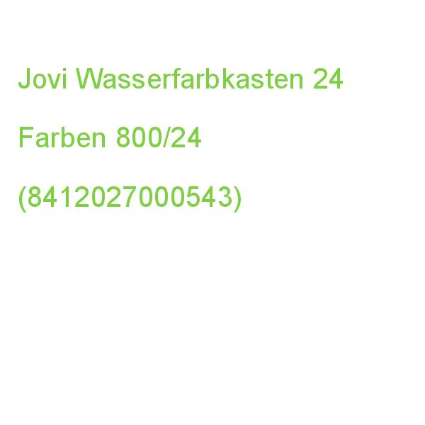 Jovi Wasserfarbkasten 24 Farben 800/24 (8412027000543)