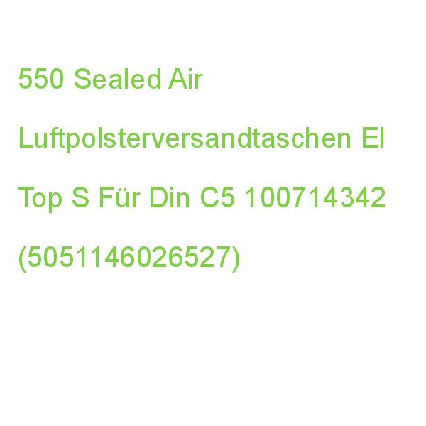 550 Sealed Air Luftpolstertaschen El Top S Transparent Für Din C5 101250009 (5051146454979)