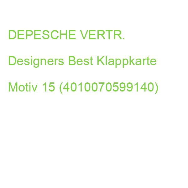 DEPESCHE Klappkarte Designers Best Motiv 15