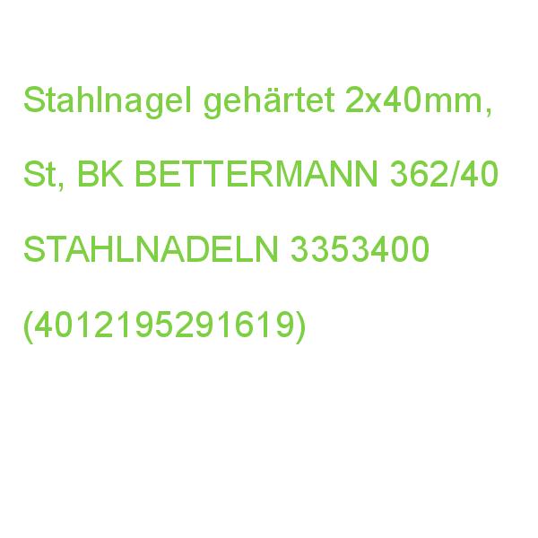 362/40 STAHLNADELN 40 MM BETTERMANN 3353400 (4012195291619)
