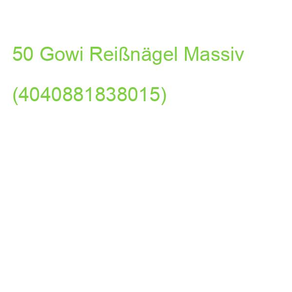 50 Gowi Reißnägel Massiv (4040881838015)