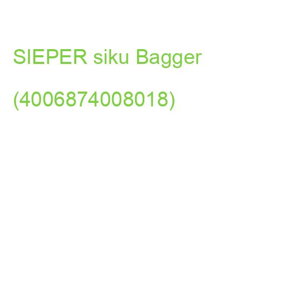 SIEPER siku Bagger (4006874008018)